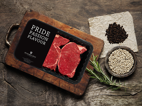 BINDAREE BEEF - Meat Packaging Design