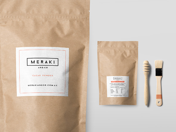 MERAKI AND CO - Chocolate Packaging Design