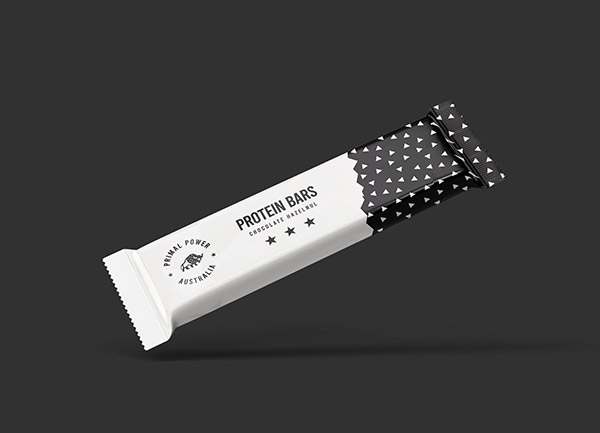Protein bar packaging design, protein bar branding