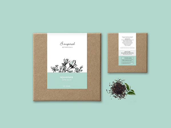 B INSPIRED - Tea Packaging Design