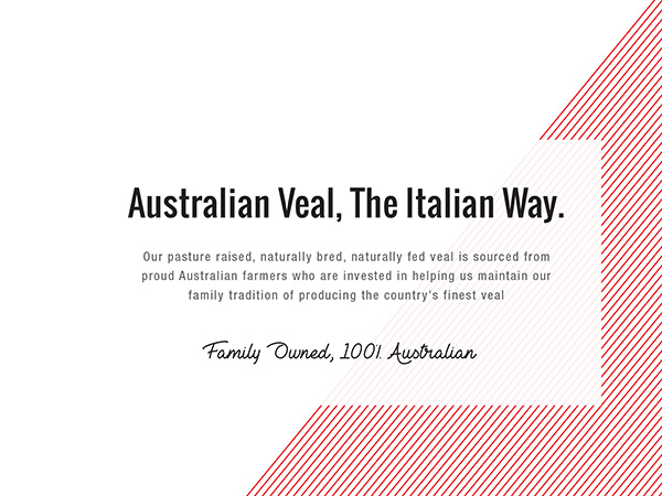 VENTO VEAL - Green Mountain Meats Veal Packaging Design