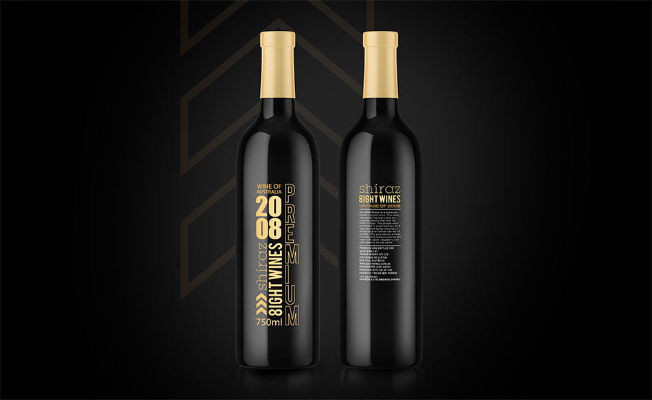 wine Branding Design - wine Product Packaging Design 