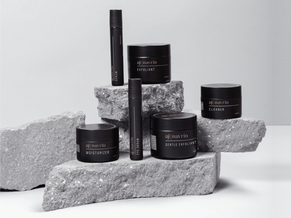 AJ Navrin - Mens Skincare Packaging Design