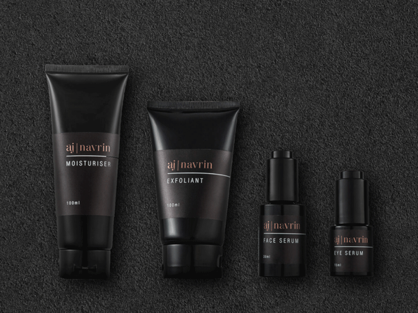 AJ Navrin - Mens Skincare Packaging Design