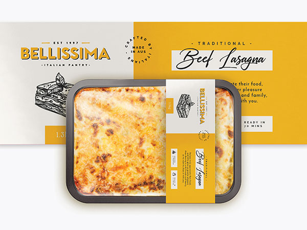Pasta Packaging Design, Pasta Branding Design