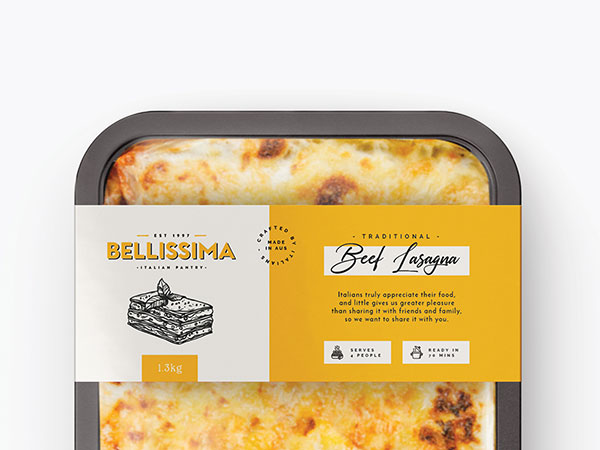 pasta Packaging Design - pasta Label Design