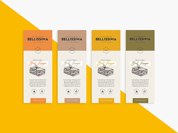 Pasta Packaging Design, Pasta Branding Design