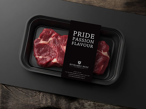 BINDAREE BEEF - Meat Packaging Design