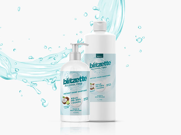 sanitiser Packaging Design - sanitiser Label Design