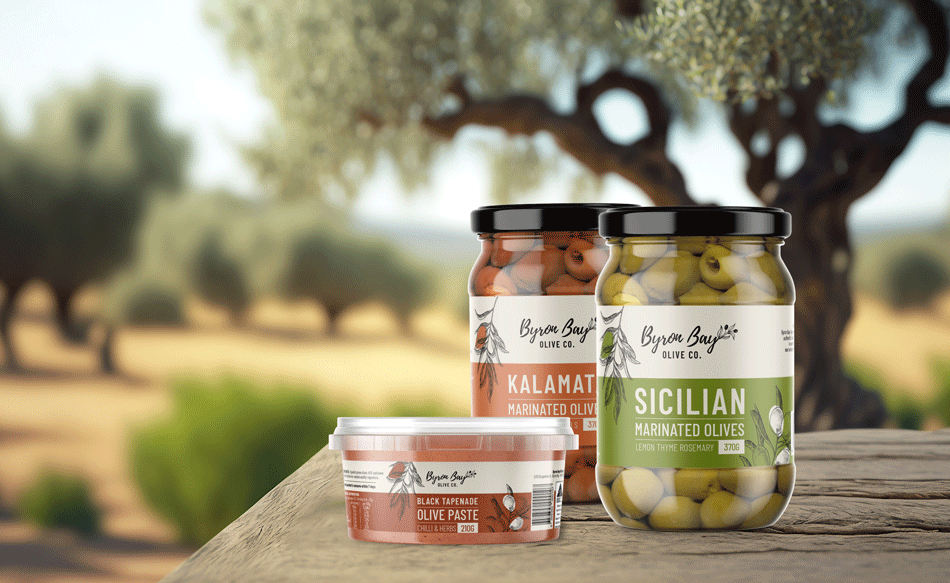 Graphic Design Australia - olive oil Packaging Designers