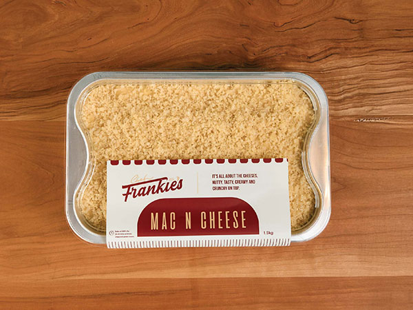 Chef Frankies Pasta Package Design, Italian Food Packaging Design, Pasta Label Design Australia, Food Label Design, Local Food Packaging Australia, Artisan Pasta Branding