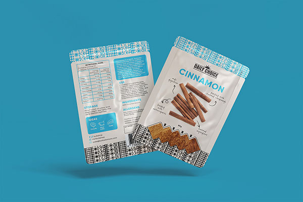 Daily Choice Packaging Design, Superfood Packaging Australia, Spice Label Design, Seasoning Packaging Design, Wellness Food Brand, Food Packaging System, Cultural Packaging Design, Australian Product Branding