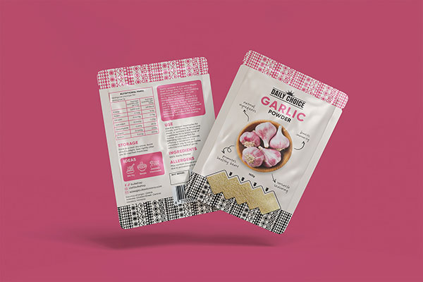 Daily Choice Packaging Design, Superfood Packaging Australia, Spice Label Design, Seasoning Packaging Design, Wellness Food Brand, Food Packaging System, Cultural Packaging Design, Australian Product Branding