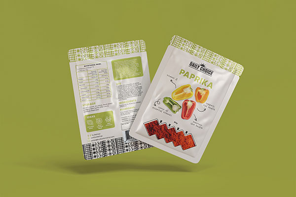 Daily Choice Packaging Design, Superfood Packaging Australia, Spice Label Design, Seasoning Packaging Design, Wellness Food Brand, Food Packaging System, Cultural Packaging Design, Australian Product Branding