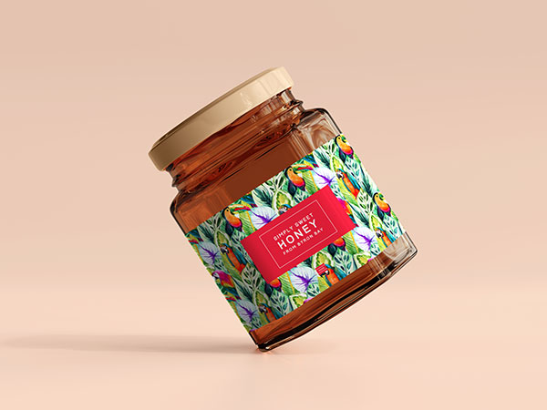 Honey Branding Design, Honey Packaging Design