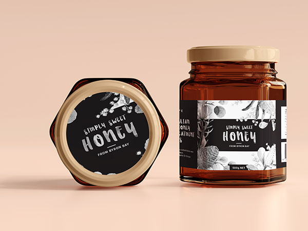 Honey Branding Design, Honey Packaging Design