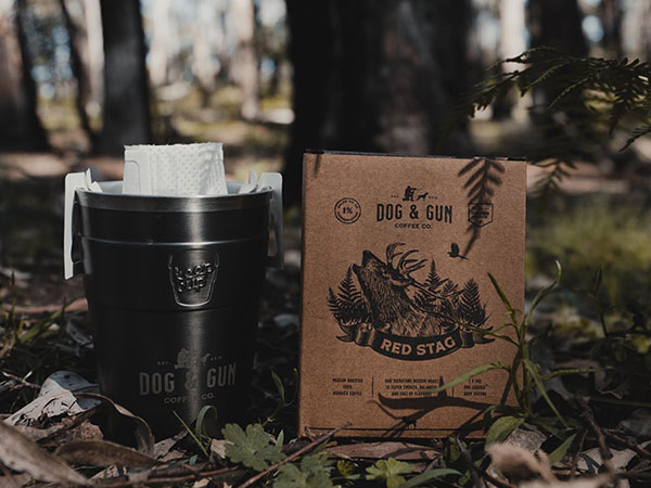 Dog and Gun - Coffee Packaging Design