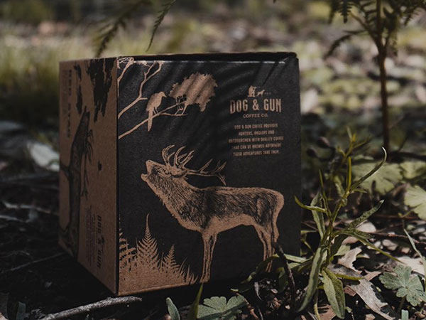 Dog and Gun - Coffee Packaging Design