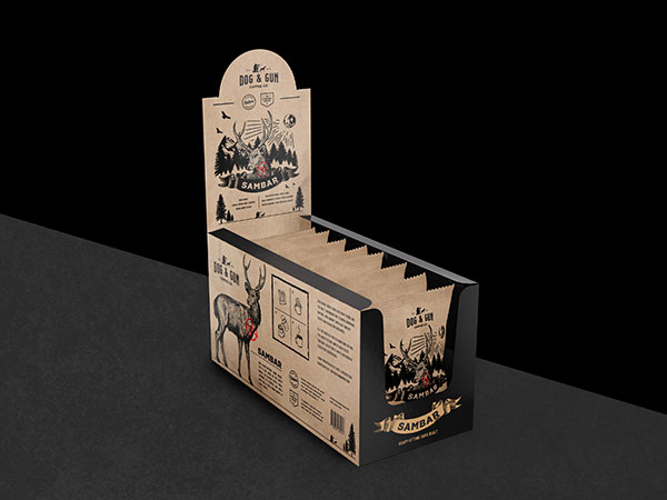 Dog and Gun - Coffee Packaging Design