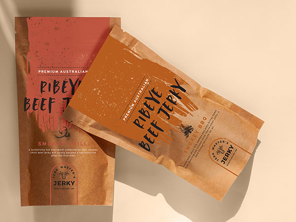 JERK MASTERS JERKY - Beef Jerky Packaging Design