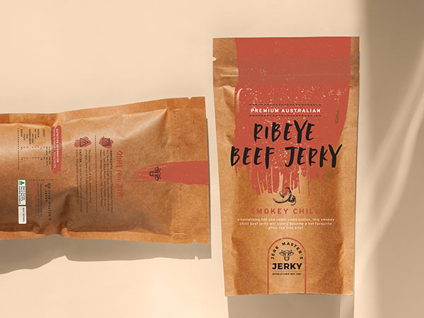 JERK MASTERS JERKY - Beef Jerky Packaging Design