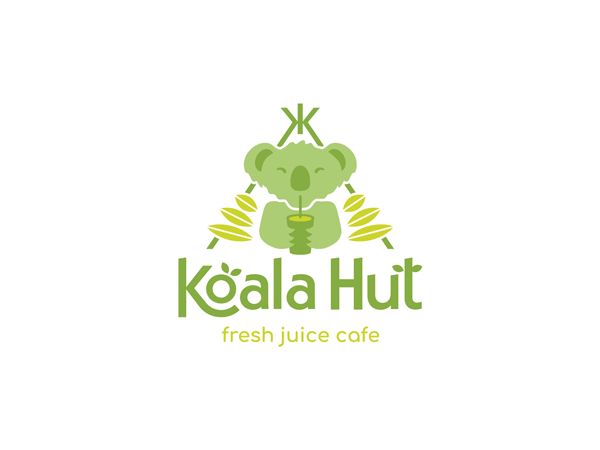 Koala Hut Fresh Juice Cafe - Juice Packaging Design