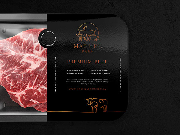 Meat Packaging Designers biodegradable