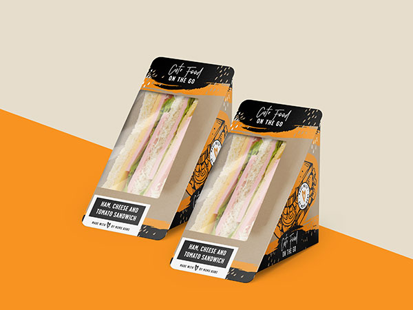 sandwich Packaging Design - sandwich Marketing