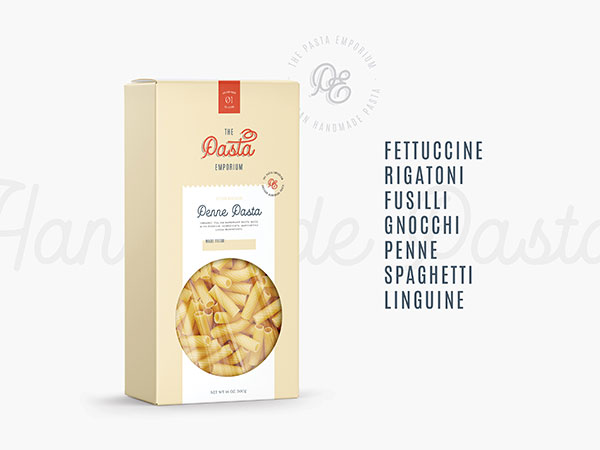 The Pasta Emporium - Pasta Packaging Design