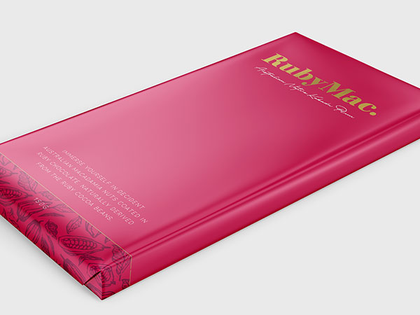 Ruby Chocolate Packaging Design, Kakadu Plum Packaging Design