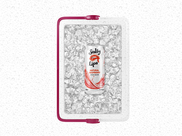 Vodka Seltzer Packaging Design, Vodka Branding Design, Drink Label Design