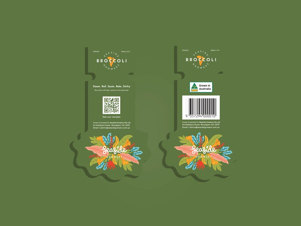 Vegetable Packaging Design. Vegetable Packaging Branding