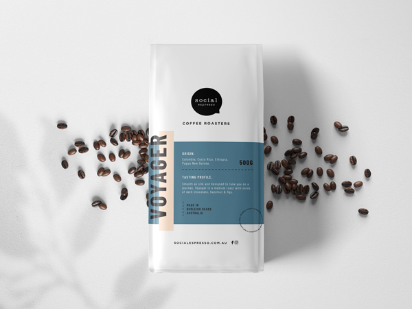 SOCIAL ESPRESSO - Coffee Packaging Design