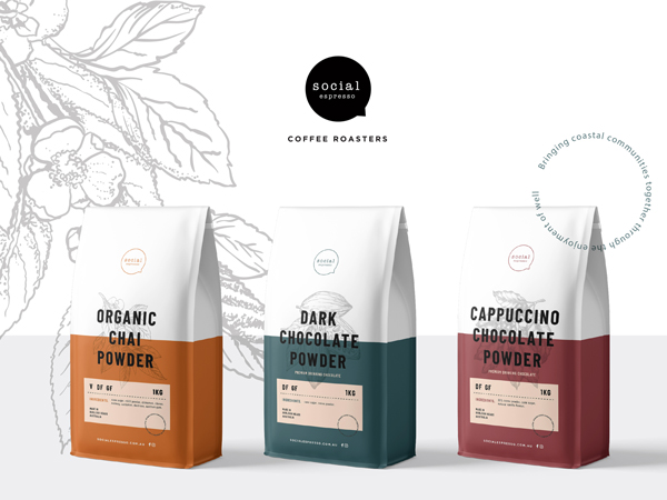 SOCIAL ESPRESSO - Coffee Packaging Design