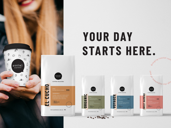 SOCIAL ESPRESSO - Coffee Packaging Design