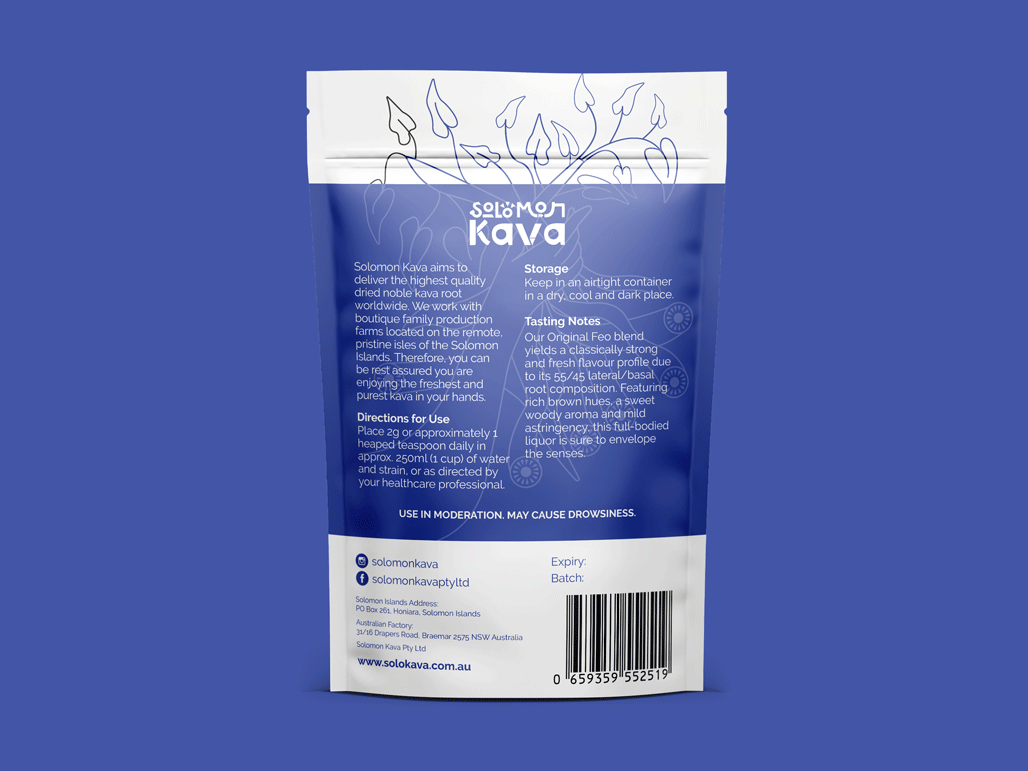 Kava Package Design, Packaging Design, Kava Packaging Design, Australia Package Design, Trending Package design, Illustration Package design