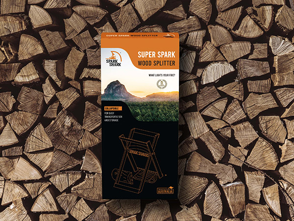 Kindling and Log Splitter Packaging Design, Product Package Design