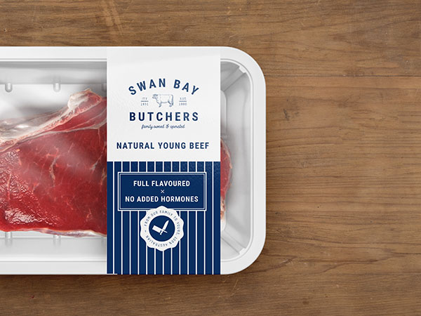 Butcher Packaging Design, Butcher Branding Design