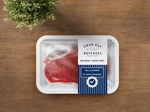 Butcher Packaging Design, Butcher Branding Design