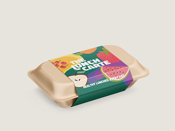 The Lunch Carte - Sandwich Packaging Design