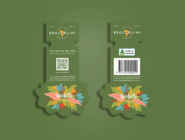 Vegetable Packaging Design. Vegetable Packaging Branding