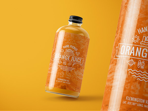 Juice Packaging Design, Juice Label Design