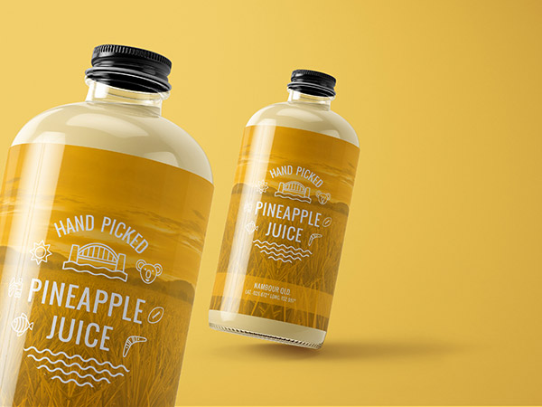 Juice Packaging Design, Juice Label Design