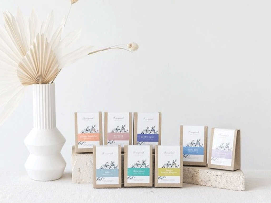 B INSPIRED - Tea Packaging Design