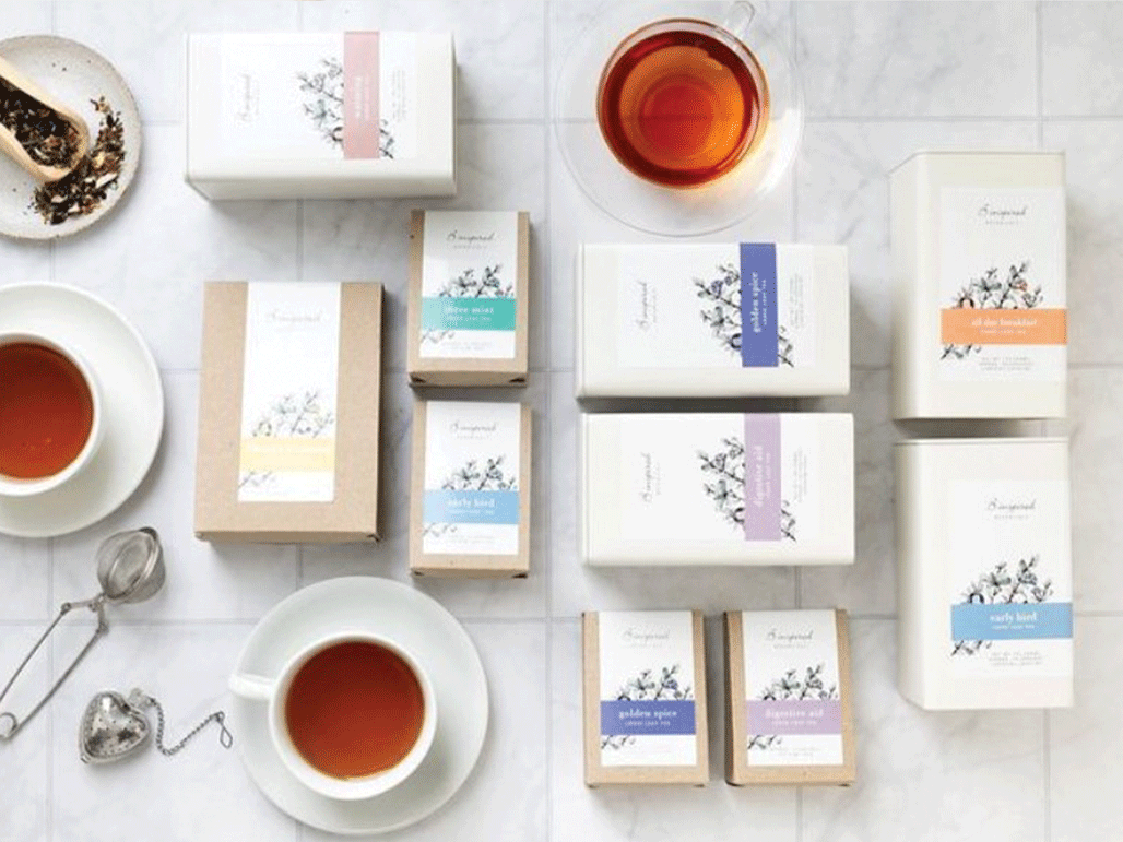 B INSPIRED - Tea Packaging Design