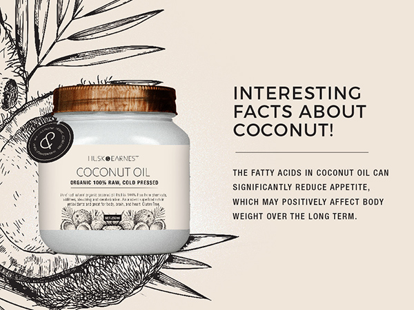 Coconut Oil Packaging Design - Coconut Oil Branding Design