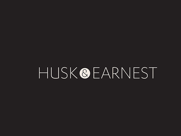 HUSK &  EARNEST - Coconut Oil Packaging Design