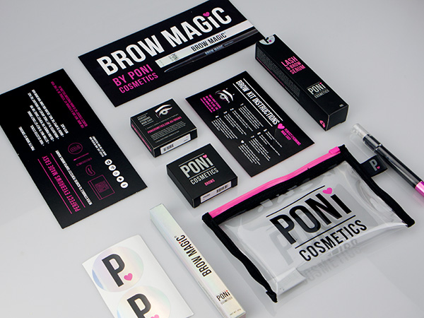 Poni Cosmetics - Cosmetic Packaging Design