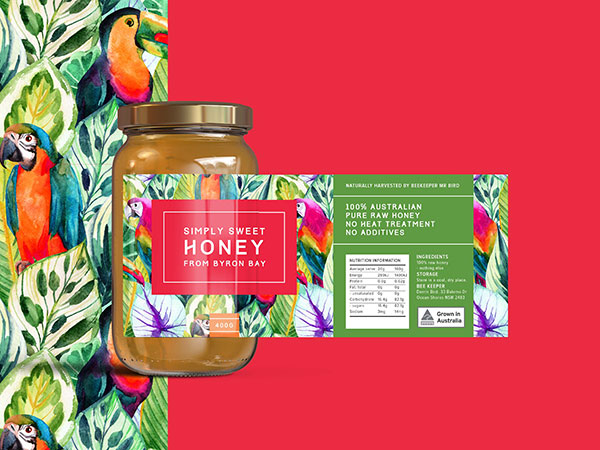 Honey Branding Design, Honey Packaging Design