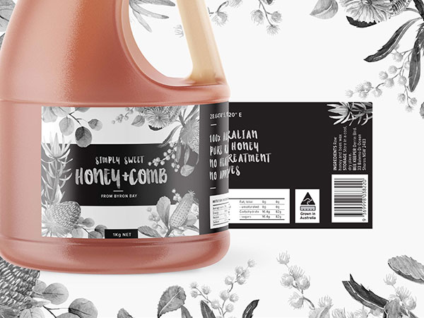 Honey Branding Design, Honey Packaging Design